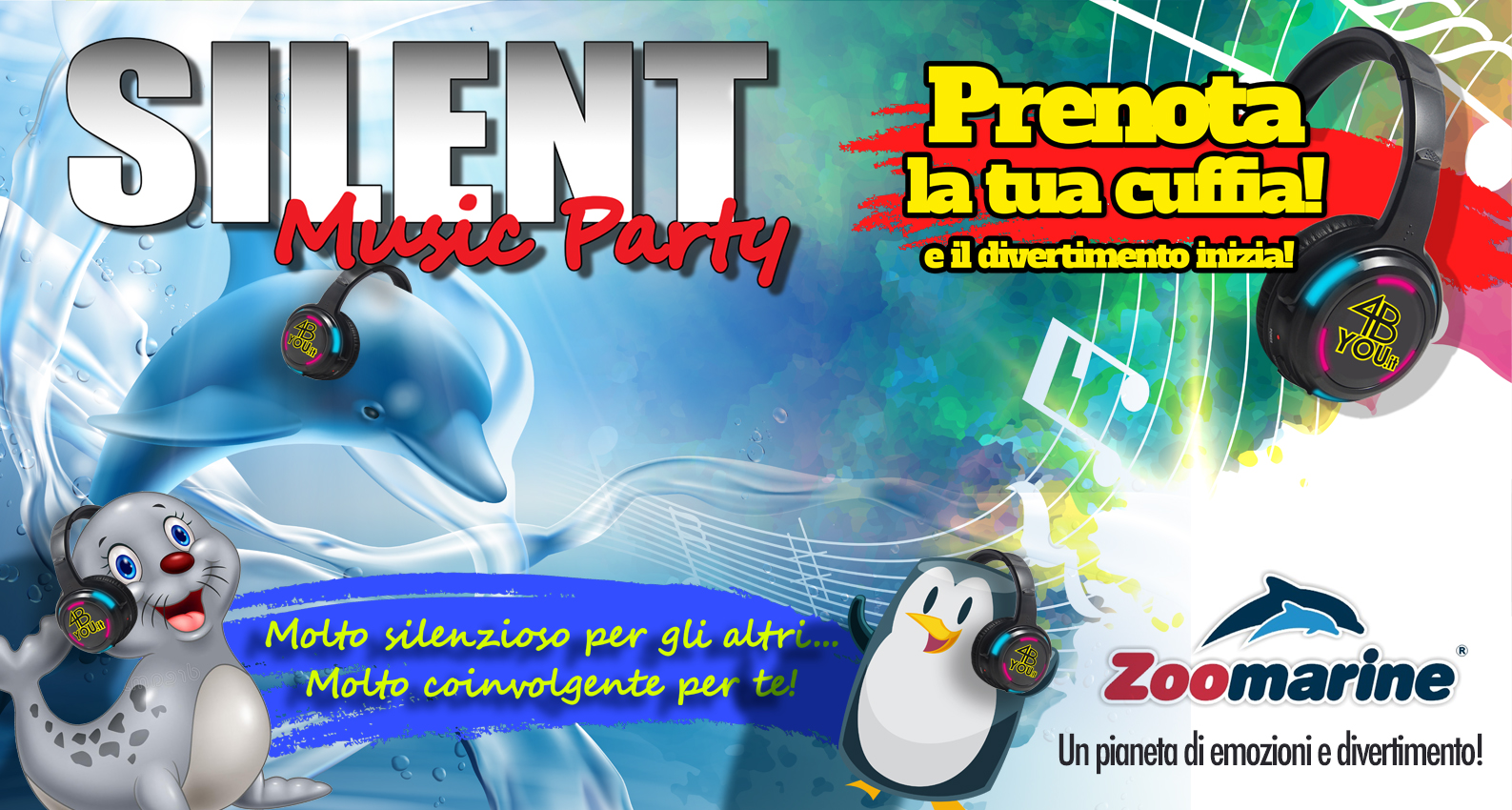Silent Music Party - Zoo Marine