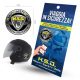 H.S.D. Healty Safety Data adesivo nero